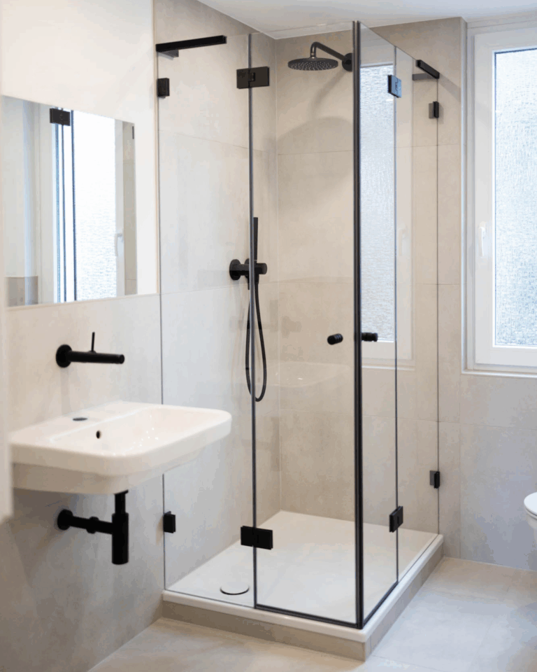 Glasdusche Kabine